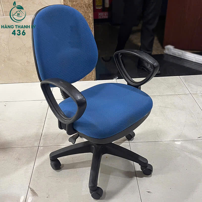 Ghế Văn Phòng Chân Xoay Cũ Bọc Vải Màu Xanh Có Tay Vịn   z7150713256014_c030f2925ba3a7b81718f3357f15d625 Ghế Văn Phòng Chân Xoay Cũ Bọc Vải Màu Xanh Có Tay Vịn