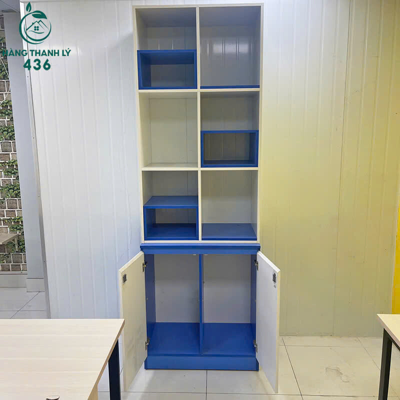 Tủ Kệ Hồ Sơ Gỗ Cũ 2 Cánh Màu Trắng Phối Xanh Đẹp Mắt   z7150729940088_ff2c136f5454750994e429e4bb0bd405 Tủ Kệ Hồ Sơ Gỗ Cũ 2 Cánh Màu Trắng Phối Xanh Đẹp Mắt