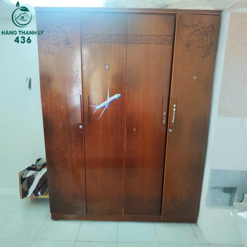 Tủ Quần Áo Gỗ Cũ 4 Cánh Có Hộc Thiết Kế Hiện Đại Giá Rẻ   z7152985159128_0a4406f9fb0a79d413d6b6364c0963f3-1 Tủ Quần Áo Gỗ Cũ 4 Cánh Có Hộc Thiết Kế Hiện Đại Giá Rẻ