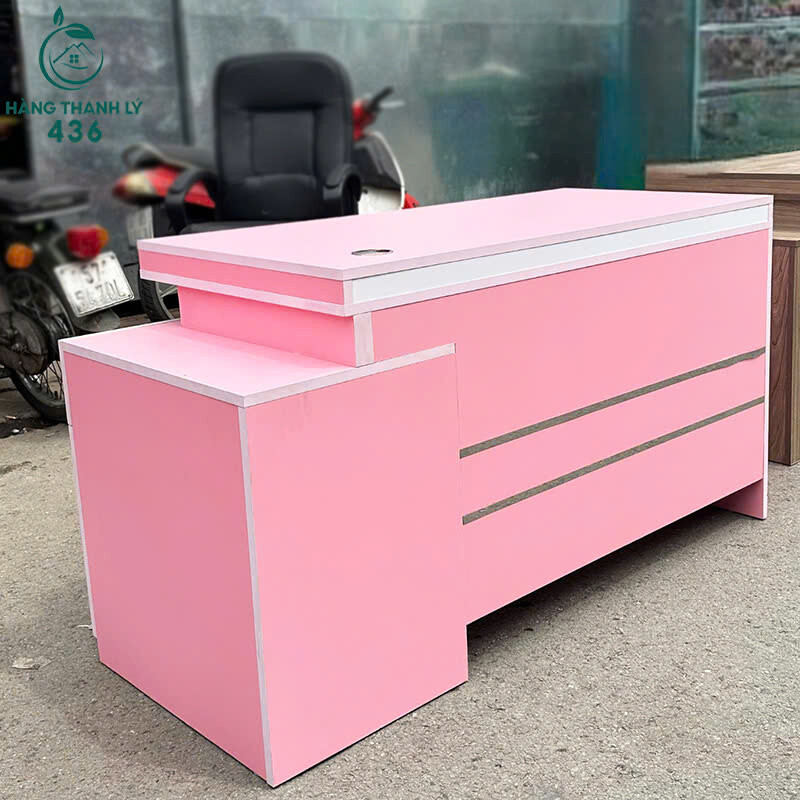 Bàn Làm Việc 1M38x75CM Gỗ Cũ Có Hộc Màu Hồng Viền Trắng   z7153531911907_a1a54c5992c72bcbc4641d8105ecd7bf Bàn Làm Việc 1M38x75CM Gỗ Cũ Có Hộc Màu Hồng Viền Trắng