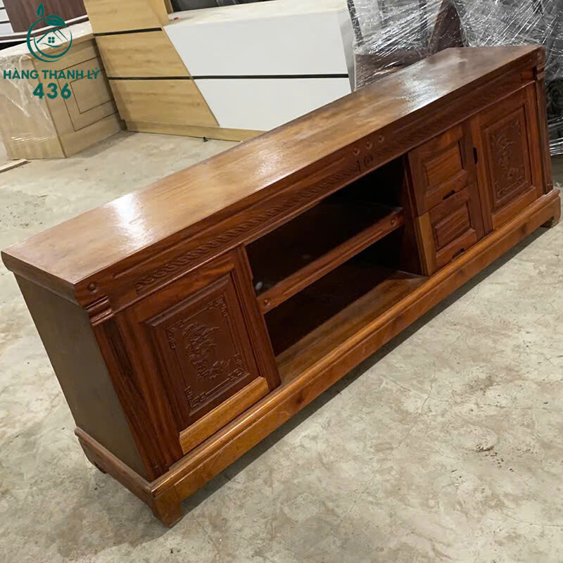 Kệ Tivi Gỗ Cũ 1M8x65CM Màu Nâu Cánh Gián 2 Cánh Kèm Hộc Kéo   z7159055854899_75e729b80e7c93fe06e55888b7c4adfd Kệ Tivi Gỗ Cũ 1M8x65CM Màu Nâu Cánh Gián 2 Cánh Kèm Hộc Kéo