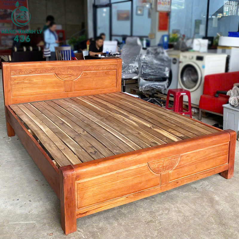Giường Gỗ Xoan Cũ 1M6x2M Thiết Kế Vạt Nan Chắc Chắn   z7159056308489_f4cdd50de29a9569c16febc105eeade0 Giường Gỗ Xoan Cũ 1M6x2M Thiết Kế Vạt Nan Chắc Chắn