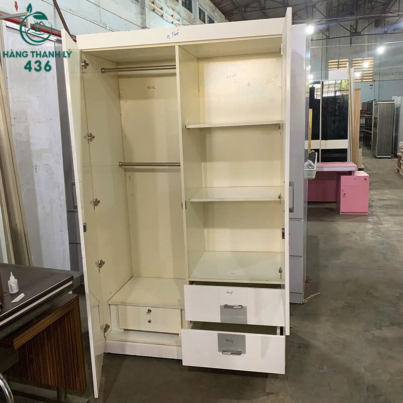 Tủ Quần Áo 1M18x2M02 Cũ 2 Cánh Màu Trắng Kèm Hộc Kéo Bền Đẹp z7160805786878_4650b939ca02d7c8f22f16066f6e8ebc Tủ Quần Áo 1M18x2M02 Cũ 2 Cánh Màu Trắng Kèm Hộc Kéo Bền Đẹp