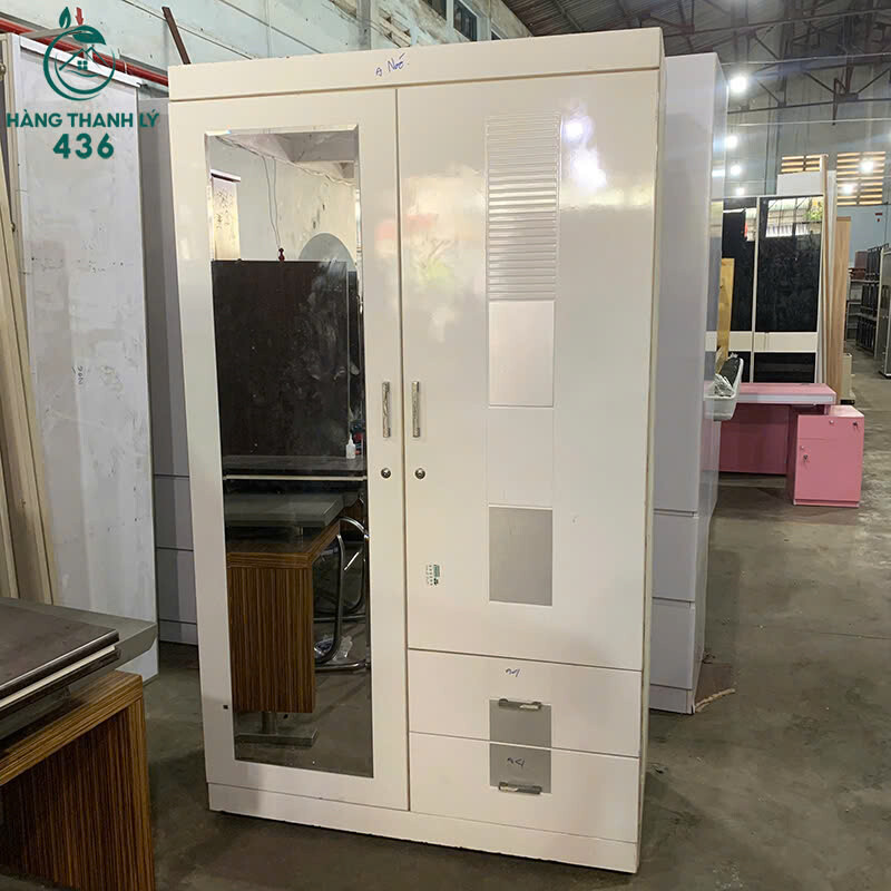 Tủ Quần Áo 1M18x2M02 Cũ 2 Cánh Màu Trắng Kèm Hộc Kéo Bền Đẹp z7160805885921_894d05c772be09e30c24d0bd10d4e6ef Tủ Quần Áo 1M18x2M02 Cũ 2 Cánh Màu Trắng Kèm Hộc Kéo Bền Đẹp