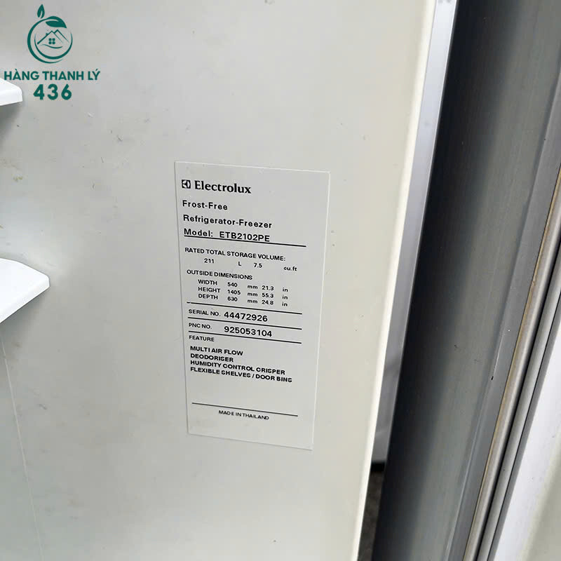 Tủ Lạnh ELECTROLUX Chính Hãng Cũ Hoạt Động Êm Ái   z7160809512596_70b6bd90c16a2d73466db26db2c9705a Tủ Lạnh ELECTROLUX Chính Hãng Cũ Hoạt Động Êm Ái