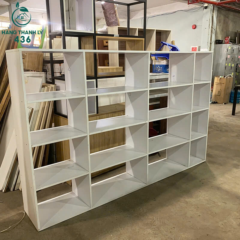 Kệ Sách Gỗ Cũ 2M4x1M5 Màu Trắng 16 Ô Dễ Trưng Bày   z7160810340704_03e8d37b126d632f1c077b47f04521d3 Kệ Sách Gỗ Cũ 2M4x1M5 Màu Trắng 16 Ô Dễ Trưng Bày