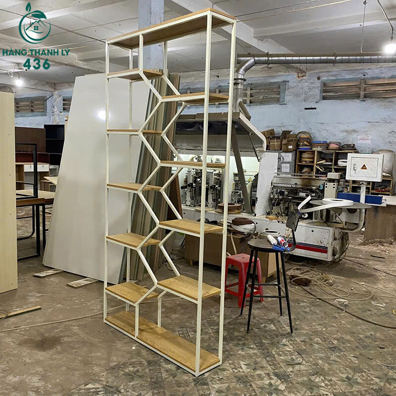 Kệ Gỗ Khung Sắt Kiểu Z 11 Ngăn Thiết Kế Hiện Đại Mới 99%   z7162691730013_bcd4e317d65c73c46f6664348b102d40 Kệ Gỗ Khung Sắt Kiểu Z 11 Ngăn Thiết Kế Hiện Đại Mới 99%