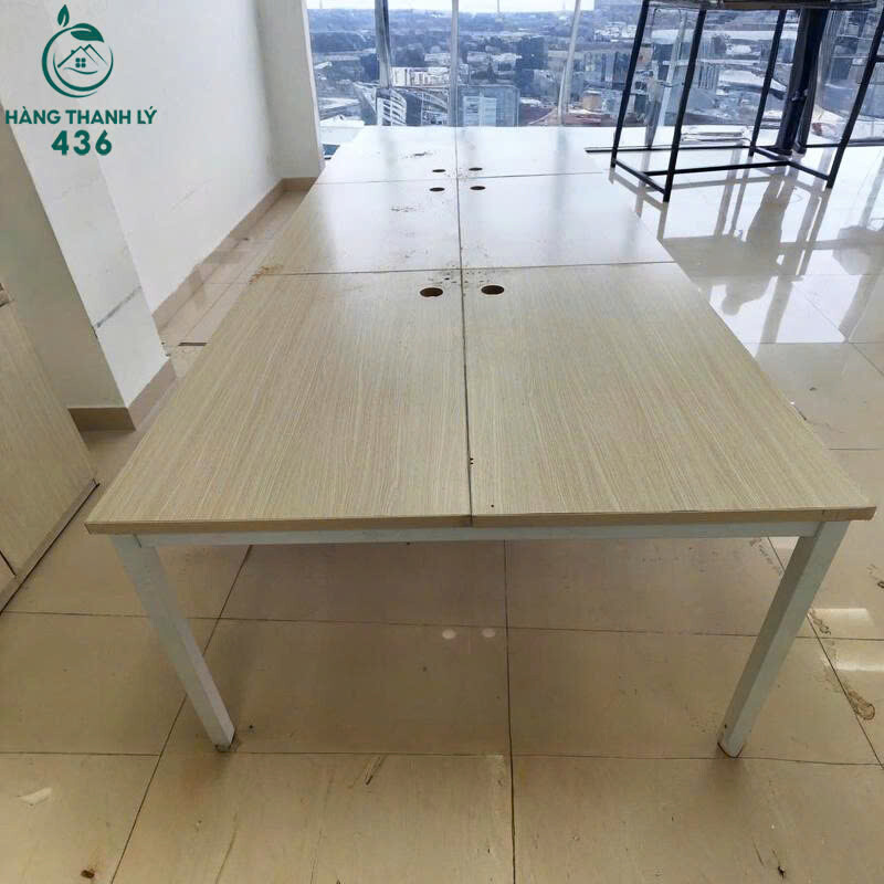 Bàn Họp Cũ 1M2x3M Mặt Gỗ Chân Sắt Màu Trắng Chắc Chắn   z7163911554040_44431b4420cbb030f8ec789adeb7f931 Bàn Họp Cũ 1M2x3M Mặt Gỗ Chân Sắt Màu Trắng Chắc Chắn