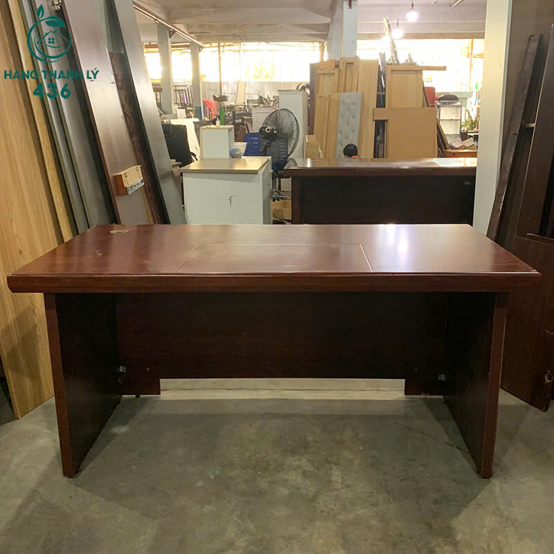 Bàn Giám Đốc Gỗ Cũ 1M6x80CM Màu Nâu Kiểu Dáng Hiện Đại ban-giam-doc-go-cu-1m6x80cm-mau-nau-3 Bàn Giám Đốc Gỗ Cũ 1M6x80CM Màu Nâu Kiểu Dáng Hiện Đại