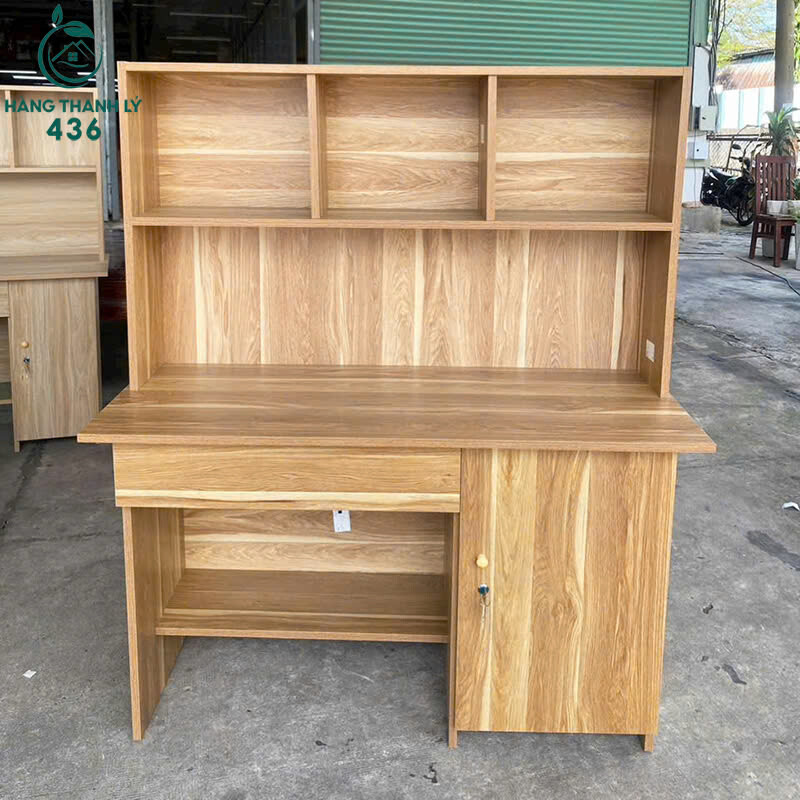 Bàn Học Sinh Kèm Giá Sách Màu Nâu Gỗ Mới 99% (Nhiều Mẫu) ban-hoc-sinh-kem-gia-sach-moi-99-3 Bàn Học Sinh Kèm Giá Sách Màu Nâu Gỗ Mới 99% (Nhiều Mẫu)