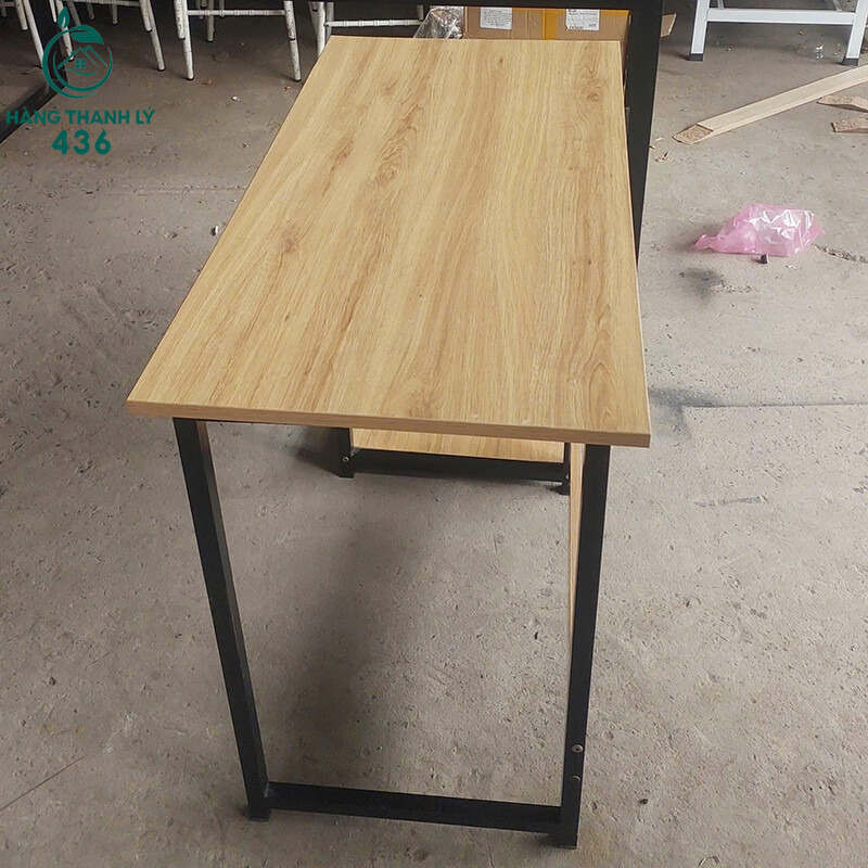 Bàn Làm Việc Cũ 1MX75CM Khung Sắt Đen Kèm Kệ Tiện Dụng ban-lam-viec-cu-1mx75cm-khung-sat-den-kem-ke-tien-dung-3 Bàn Làm Việc Cũ 1MX75CM Khung Sắt Đen Kèm Kệ Tiện Dụng