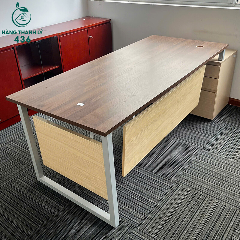 Bàn Làm Việc Cũ 2M45X80CM Kèm Hộc Tủ Tiện Lợi ban-lam-viec-cu-2m45x80cm-kem-hoc-tu-tien-loi-2 Bàn Làm Việc Cũ 2M45X80CM Kèm Hộc Tủ Tiện Lợi