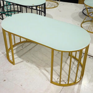 ban-sofa-cu-mat-kinh-xanh-chan-sat-vang-bau-duc