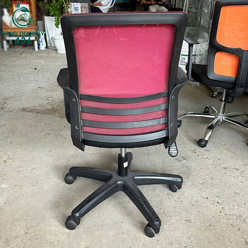 Ghế Xoay Lưới Cũ Màu Hồng Lưng Cao Thoáng Mát ghe-xoay-luoi-cu-mau-hong-lung-cao-thoang-mat-2 Ghế Xoay Lưới Cũ Màu Hồng Lưng Cao Thoáng Mát