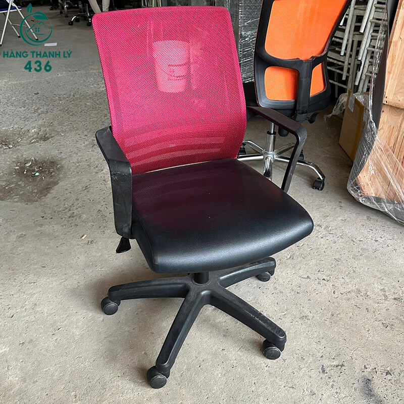 Ghế Xoay Lưới Cũ Màu Hồng Lưng Cao Thoáng Mát ghe-xoay-luoi-cu-mau-hong-lung-cao-thoang-mat-3 Ghế Xoay Lưới Cũ Màu Hồng Lưng Cao Thoáng Mát