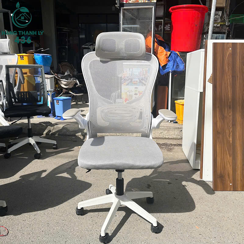 Ghế Xoay Văn Phòng Cũ Mạng Lưới Tựa Đầu Êm Ái ghe-xoay-van-phong-cu-mang-luoi-tua-dau-em-ai-3 Ghế Xoay Văn Phòng Cũ Mạng Lưới Tựa Đầu Êm Ái