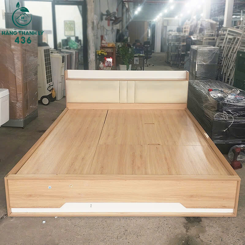 Giường Gỗ Cũ 1M8x2M Bọc Đệm Màu Kem Có Hộc Tủ Hiện Đại giuong-go-cu-1m8x2m-boc-dem-mau-kem-5 Giường Gỗ Cũ 1M8x2M Bọc Đệm Màu Kem Có Hộc Tủ Hiện Đại
