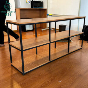 Kệ Trang Trí Cũ 6 Ngăn Thiết Kế Mở