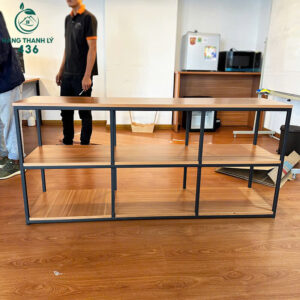 Kệ Trang Trí Cũ 6 Ngăn Thiết Kế Mở