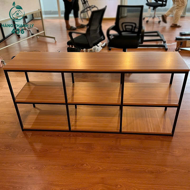 Kệ Trang Trí Cũ 6 Ngăn Mặt Gỗ Khung Sắt Thiết Kế Mở ke-trang-tri-cu-6-ngan-thiet-ke-mo-4 Kệ Trang Trí Cũ 6 Ngăn Mặt Gỗ Khung Sắt Thiết Kế Mở