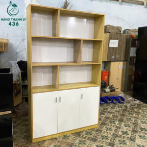 Kệ Trưng Bày Gỗ 3 Tầng