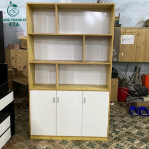 Kệ Trưng Bày Gỗ 3 Tầng