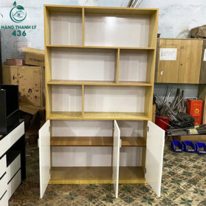 Kệ Trưng Bày Gỗ 3 Tầng