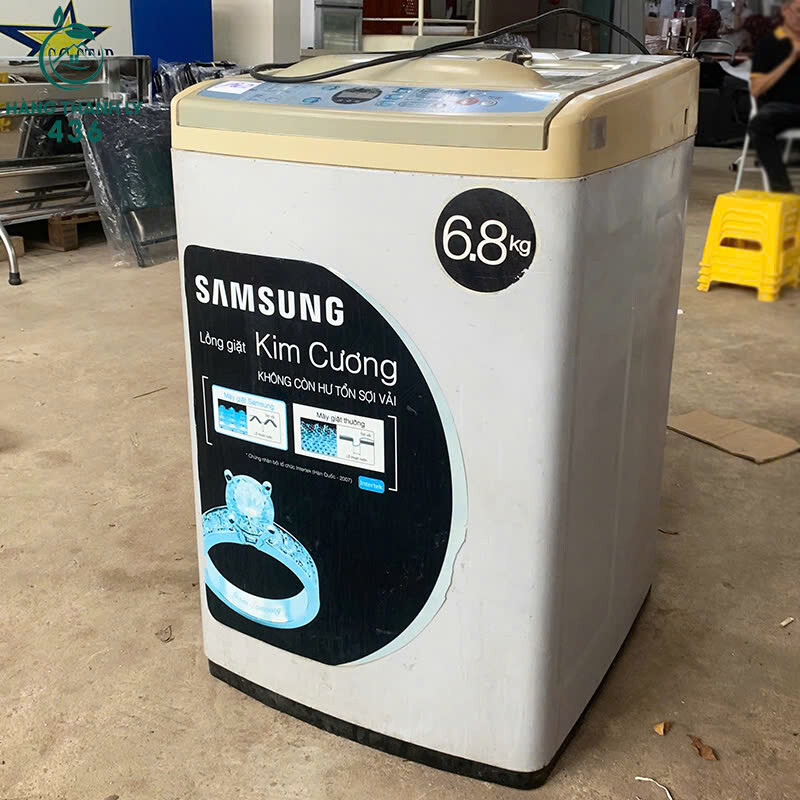 Máy Giặt SAMSUNG Cũ 6,8KG Cửa Trên Lồng Kim Cương may-giat-samsung-cu-6-8kg-cua-tren-long-kim-cuong-2 Máy Giặt SAMSUNG Cũ 6,8KG Cửa Trên Lồng Kim Cương