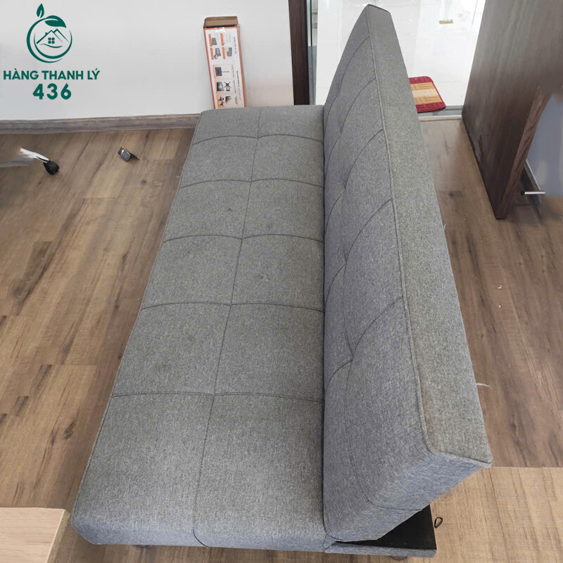Sofa Bed Cũ 1M65 Gấp Gọn Vải Bố Màu Xám Sang Trọng sofa-bed-cu-1m65-gap-gon-vai-bo-mau-xam-sang-trong-1 Sofa Bed Cũ 1M65 Gấp Gọn Vải Bố Màu Xám Sang Trọng