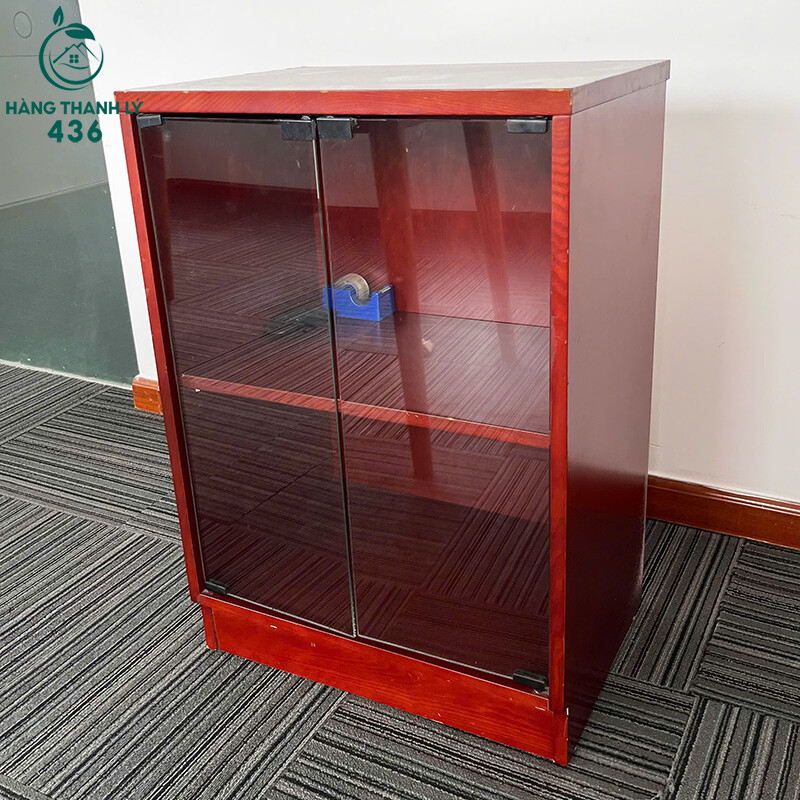 Tủ Hồ Sơ Cũ 55CMX80CM Nhỏ Gọn 2 Tầng Cửa Kính tu-ho-so-cu-55cmx80cm-nho-gon-2-tang-cua-kinh-1 Tủ Hồ Sơ Cũ 55CMX80CM Nhỏ Gọn 2 Tầng Cửa Kính