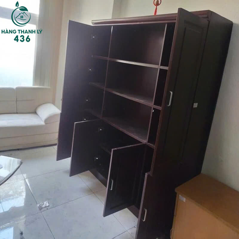 Tủ Hồ Sơ Gỗ Cũ 2Mx1M6 2 Cánh Lớn Nhiều Hộc Hiện Đại tu-ho-so-go-cu-nau-dam-2-canh-lon-nhieu-hoc-3 Tủ Hồ Sơ Gỗ Cũ 2Mx1M6 2 Cánh Lớn Nhiều Hộc Hiện Đại