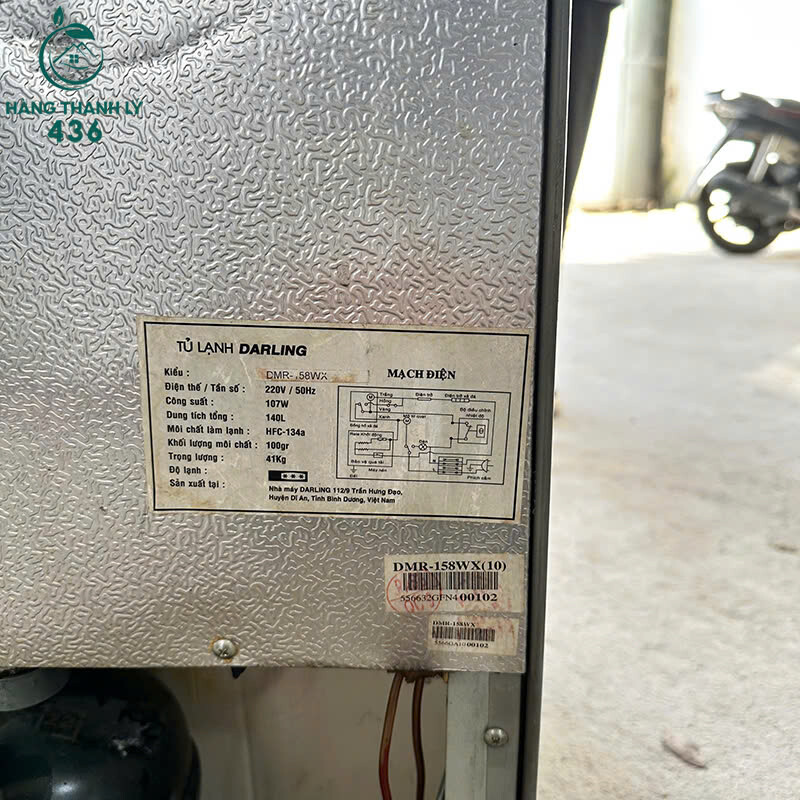 Tủ Lạnh Darling 140L Cũ Tiết Kiệm Điện Giá Rẻ tu-lanh-darling-140l-cu-3 Tủ Lạnh Darling 140L Cũ Tiết Kiệm Điện Giá Rẻ