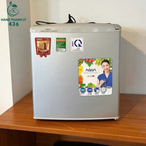 Tủ Lạnh Mini Cũ AQUA 50L Màu Bạc Tiết Kiệm Điện