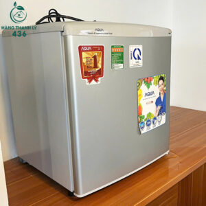 Tủ Lạnh Mini Cũ AQUA 50L Màu Bạc Tiết Kiệm Điện