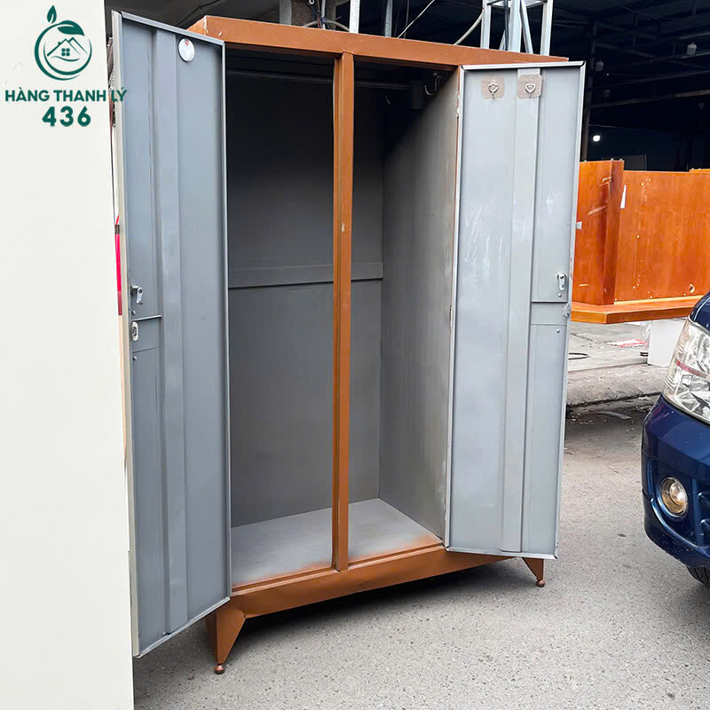 Tủ Quần Áo Cũ 3 Cánh Màu Be Kèm Gương Lớn tu-quan-ao-cu-3-canh-mau-be-kem-guong-lon-3 Tủ Quần Áo Cũ 3 Cánh Màu Be Kèm Gương Lớn