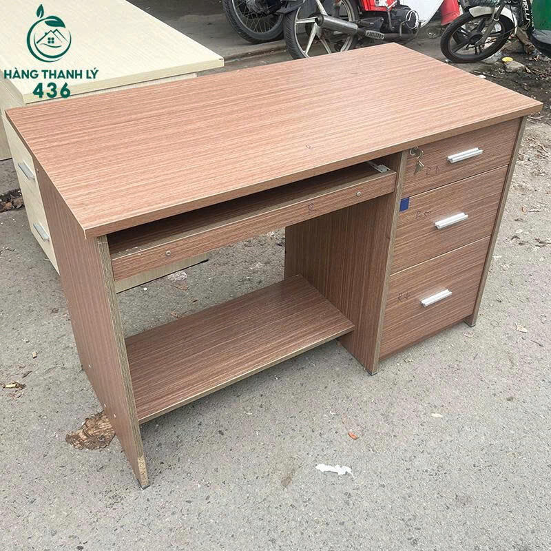 Bàn Làm Việc Gỗ Cũ 1M2x75CM Màu Nâu Kèm 3 Hộc Kéo z7195392751207_de61700c381fffa9c3dd6be8618e7210 Bàn Làm Việc Gỗ Cũ 1M2x75CM Màu Nâu Kèm 3 Hộc Kéo
