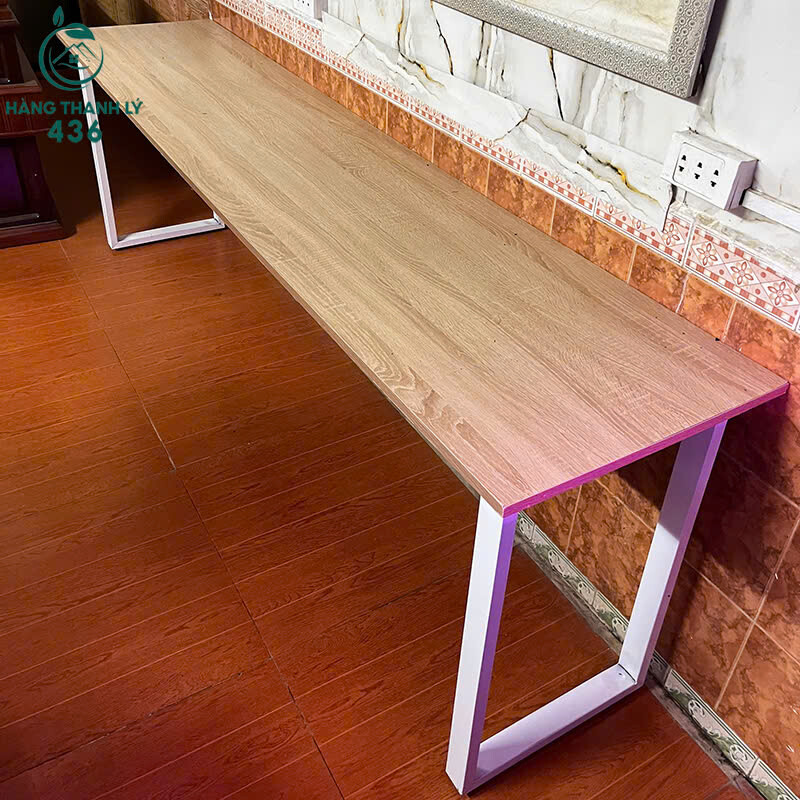 Bàn Làm Việc Cũ 2M2x75CM Mặt Gỗ Chân Sắt Chữ U Màu Trắng z7198837557556_c7dd59d6102110f6fb21027da50321d7 Bàn Làm Việc Cũ 2M2x75CM Mặt Gỗ Chân Sắt Chữ U Màu Trắng