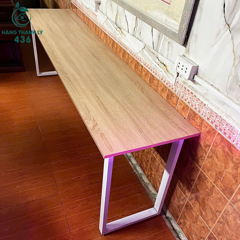 Bàn Làm Việc Cũ 2M2x75CM Mặt Gỗ Chân Sắt Chữ U Màu Trắng z7198837750292_ab2fb4996328da4d173bd7f7587863cb Bàn Làm Việc Cũ 2M2x75CM Mặt Gỗ Chân Sắt Chữ U Màu Trắng
