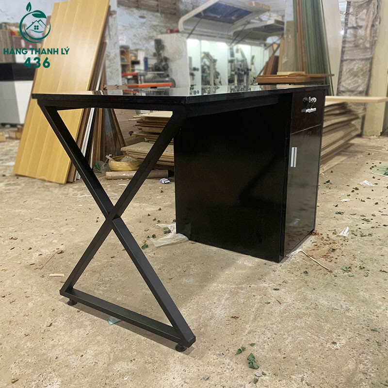 Bàn Làm Việc 1M2x60CM Chân Sắt Chữ X Màu Đen Mới 99% z7202371276533_3583e28587920b6cbe68dc0c2ffefb73-copy Bàn Làm Việc 1M2x60CM Chân Sắt Chữ X Màu Đen Mới 99%