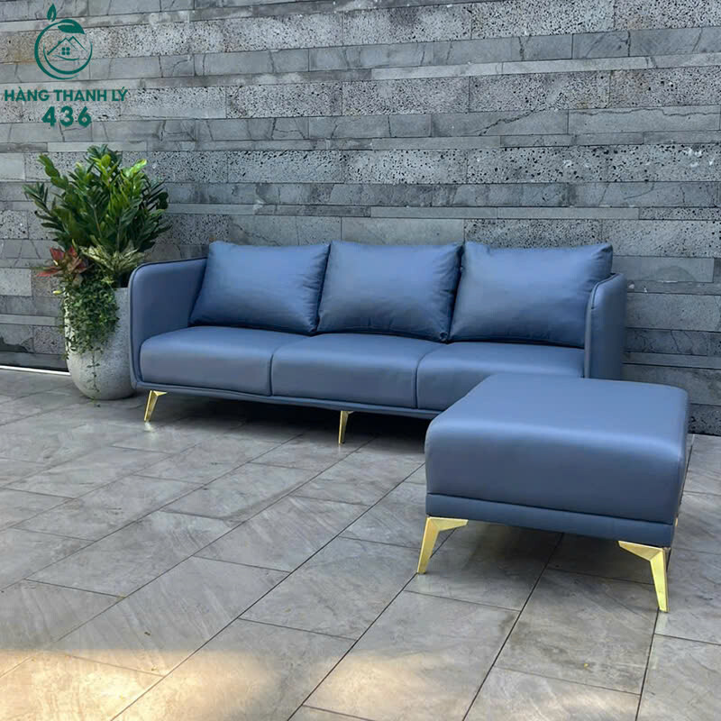Sofa Băng 3 Chỗ Da Xám Nhẹ Nhàng Mới 99% (Nhiều Mẫu) 12-2 Sofa Băng 3 Chỗ Da Xám Nhẹ Nhàng Mới 99% (Nhiều Mẫu)