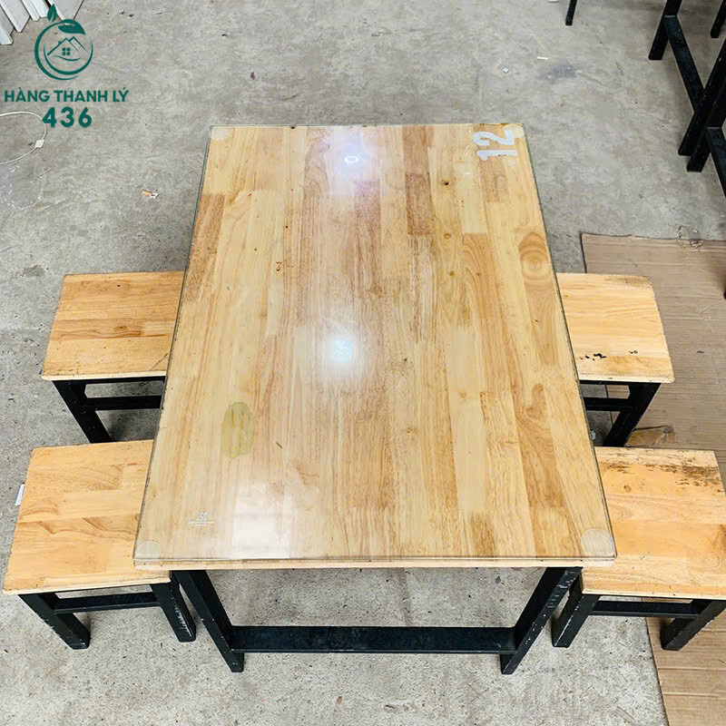 Bàn Ăn Quán Cũ Gỗ Tự Nhiên Kèm Ghế Đôn ban-an-quan-cu-go-tu-nhien-kem-ghe-don-3 Bàn Ăn Quán Cũ Gỗ Tự Nhiên Kèm Ghế Đôn