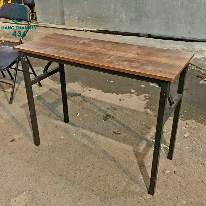 ban-lam-viec-cu-mat-go-cong-nghiep-van-dep-2-1 Bàn Làm Việc Cũ 1MX40CM Mặt Gỗ Vân Đẹp (Nhiều Kích Thước)  