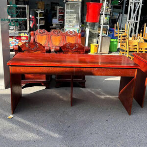 ban-lam-viec-go-cu-1m85x60cmx80cm-mau-canh-gian