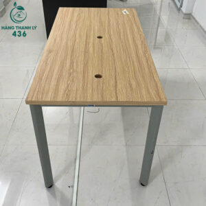 ban-lam-viec-go-cu-70cmx1m4x75cm-mau-nau-chan-kim-loai