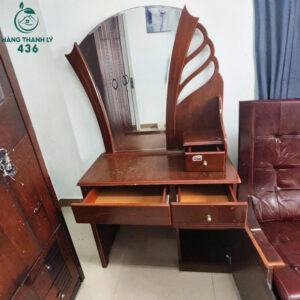 ban-trang-diem-cu-90cmx40cmx1m55-voi-guong-tron