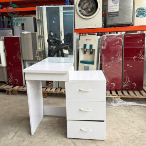 ban-trang-diem-cu-go-mau-trang-guong-kem-ngan-keo