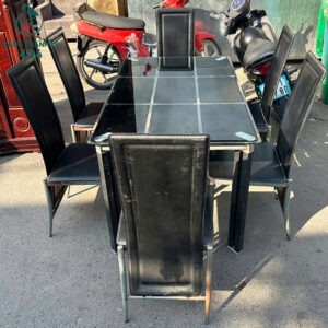 bo-ban-an-mat-kinh-cu-6-ghe-da-den-sang-trong