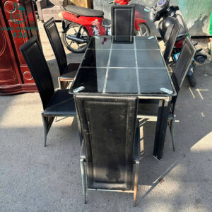 bo-ban-an-mat-kinh-cu-6-ghe-da-den-sang-trong