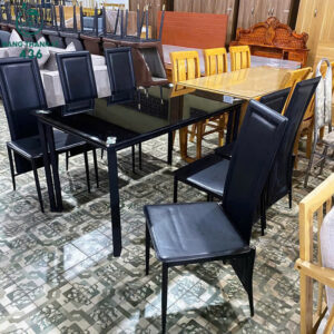 bo-ban-an-mat-kinh-cu-6-ghe-da-den-sang-trong