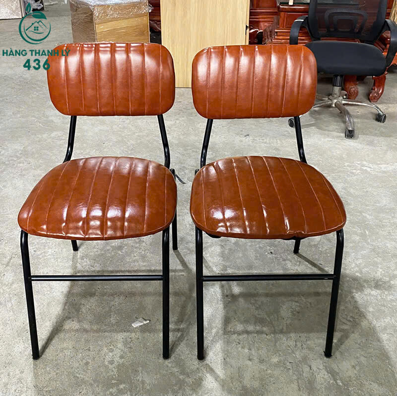 Ghế Ăn Bọc Da Màu Nâu Khung Sắt Chắc Chắn Mới 99% (Nhiều Mẫu) ghe-an-boc-da-mau-nau-khung-sat-chac-chan-moi-99-1 Ghế Ăn Bọc Da Màu Nâu Khung Sắt Chắc Chắn Mới 99% (Nhiều Mẫu)